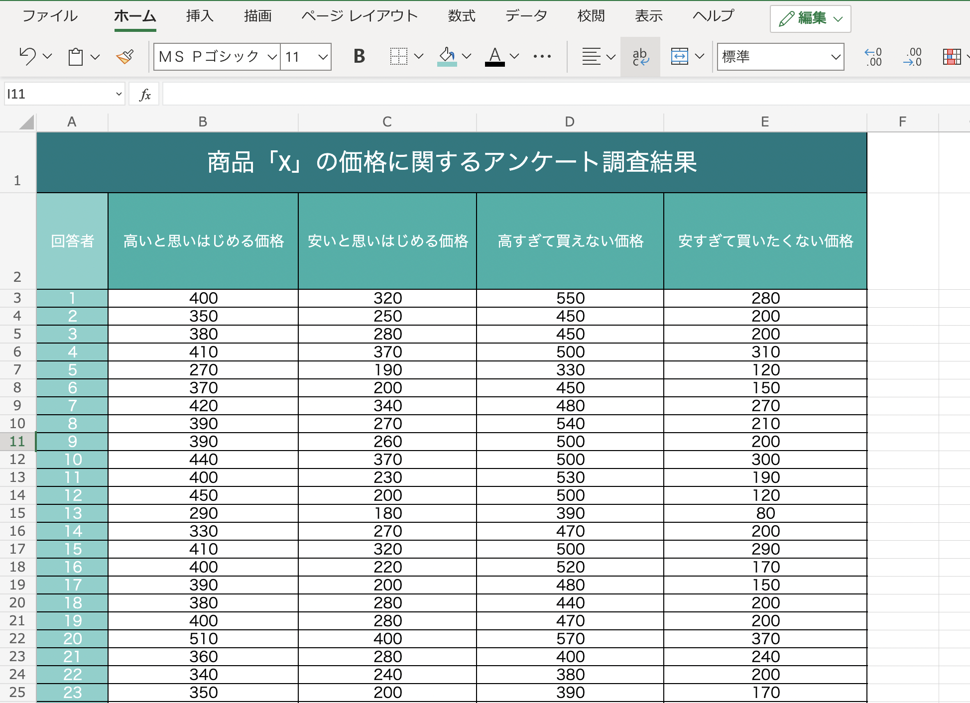 アンケート調査結果1