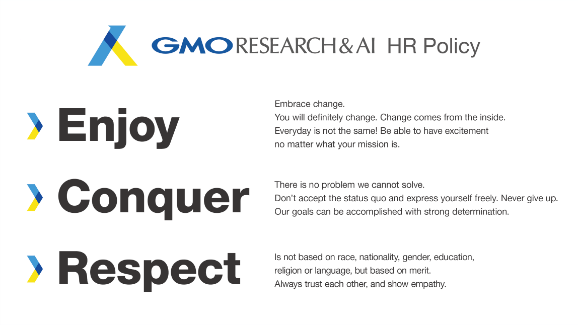 GMO Research & AI HR Policy